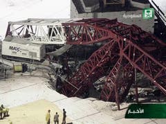Saudi Crane Collapse (Bild: Keystone)