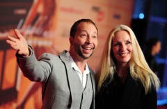 DJ Bobo mit seiner Gattin Nancy Baumann. (Bild: Keystone)