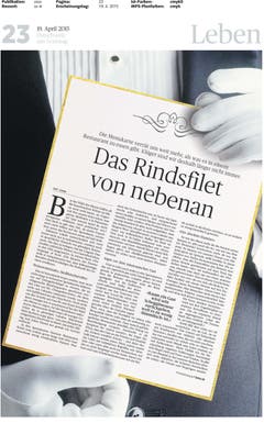 Gefallen fand die Jury auch an einer Geschichte über Menukarten. (Bild: pd)