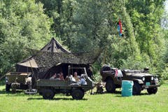Zahlreiche Besucher kamen ans Panzertreffen nach Bürglen. (Bild: Mario Testa)