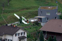 SCHWEIZ FLUGZEUGABSTURZ (Bild: Keystone)
