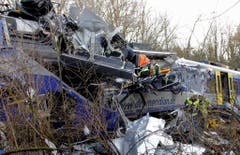 Four dead, 150 injured in southern German train collision (Bild: Keystone)