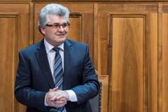 Guter Dinge: Ivo Bischofberger. (Bild: Keystone)