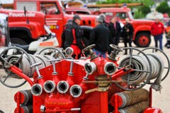 Romanshorn TG , 24.05.2014 / Jugendfeuerwehr Schweizermeisterschaft " Feuer und Wasser " mit Wettkämpen, Fahrzeugausstellung , Rega , Krankenwage und Rettungs - Shows in Romanshorn . (Bild: Donato Caspari)