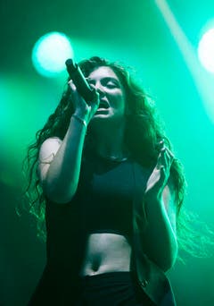 Die Frau aus Neuseeland: Lorde. (Bild: ASHLEY LANDIS (EPA))