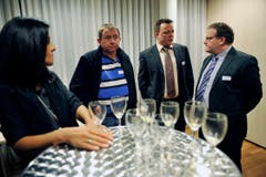 Andruck der neuen Thurgauer Zeitung im Druckzentrum der Tagblatt AG in Winkeln. (Bild: Reto Martin)