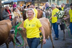 St. Gallen - Umzug Olma Olmaumzug durch die Stadt (Bild: Ralph Ribi)