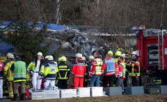 Four dead, 150 injured in southern German train collision (Bild: Keystone)