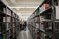 St. Gallen - Einweihung der neuen Stadtbibliothek in der Hauptpost (Bild: Ralph Ribi)