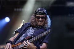 Flinke Finger: Chris von Rohr von Krokus. (Bild: Donato Caspari)