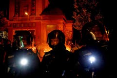 Protest against G20 Summit in Hamburg (Bild: Keystone)