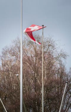 Am Bodesee windete es bereits am Mittwochmorgen stark. (Bild: Andrea Stalder)