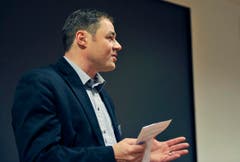 David Angst, Redaktionsleiter der Thurgauer Zeitung: «Den ersten Match haben wir gewonnen.» (Bild: Reto Martin)