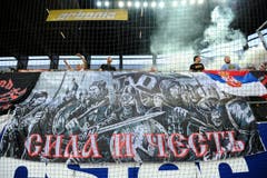 Spartak-Moskau-Fans. (Bild: Urs Bucher)