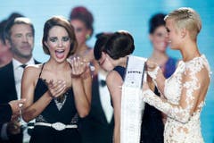 Überwältigende Freude bei Laetitia Guarino. (Bild: Keystone)