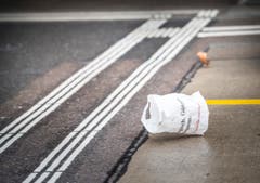 Auch in Frauenfeld merkt man "Burglind" (Bild: Andrea Stalder)