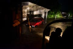 Überschwemmungen nach dem Tropensturm in Fajardo, Puerto Rico. (Bild: CARLOS GIUSTI (AP))