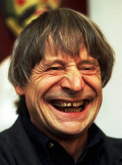 Ein Gesicht, das Geschichten erzählt: Clown Dimitri im Jahr 1999. (Bild: KARL MATHIS (KEYSTONE))