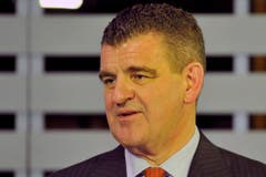 Der Thurgauer SVP-Politiker Peter Spuhler kam ebenfalls nach Wängi. (Bild: Reto Martin)