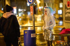 Frauenfeld TG , 15.01.2018 / Bechtelisnacht in der Innenstadt von Frauenfeld (Bild: Donato Caspari)