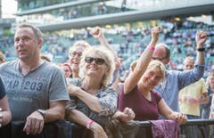 Herbert Grönemeyer gibt ein Konzert in der AFG Arena. (Bild: Andrea Stalder)