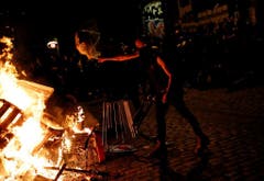 Protest against G20 Summit in Hamburg (Bild: Keystone)