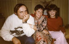 Ueli Eisenhut, Frau Roni und die gemeinsame Tochter. (Bild: Ueli Eisenhut)