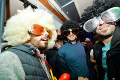 Frauenfeld TG , 15.01.2018 / Bechtelisnacht in der Innenstadt von Frauenfeld (Bild: Donato Caspari)