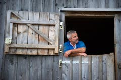 Roland Bischof gefällts auf der Alp: «Hier möchte ich einmal sterben.» (Bild: Urs Bucher)