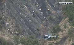 Die Germanwings-Maschine stürzte in unwegsamem Gelände ab. (Bild: Keystone)
