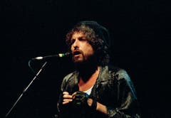 Sein erstes Konzert in Israel spielte Dylan 1987 in Tel Aviv. 40'000 Fans kamen zur Vorstellung des US-Amerikaners. (Bild: Keystone)