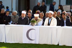 Interreligišse Feier zum eidgenšssischen Bettag, Klosterplatz, St. Gallen (Bild: Peter Käser)