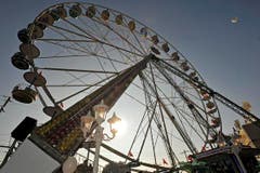 Beste Aussicht über ganz Weinfelden auf dem Riesenrad. (Bild: Reto Martin)