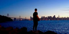 Die Skyline von San Francisco am Abend. (Bild: pd)