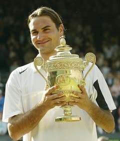 2004 Wimbledon gegen Andy Roddick (USA) 4:6, 7:5, 7:6, 6:4 (Bild: ANJA NIEDRINGHAUS)