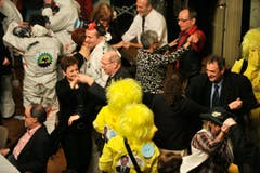 Im Rathaussaal wird getanzt. (Bild: Reto Martin)