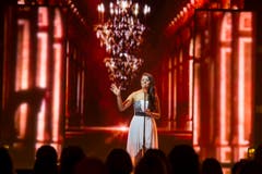 Mélanie René aus Genf ist die Stimme der Schweiz am Eurovision Song Contest in Wien. (Bild: Keystone)