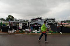 Der Sturm richtete grosse Zerstörungen an. (Bild: Keystone)