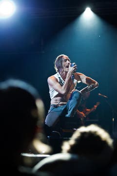 Auftritt von Incubus aus den USA - im Bild Sänger und Gitarrist Brandon Boyd. (Bild: Benjamin Manser)