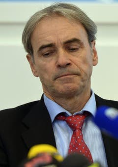 Urs C. Fluder, Konzernleitungsmitglied: «Wir sind schockiert». (Bild: Keystone)