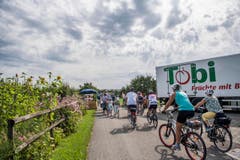Slow Up 2017: Rund um den Bodensee. (Bild: Thi My Lien Nguyen)