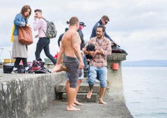 Wakeboard-Spektakel "Roughriderscup" in Romanshorn. (Bild: Andrea Stalder)