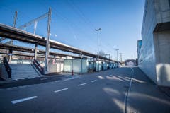 Winterstimmung am Bahnhof. (Bild: Reto Martin (29. Dezember 2017))