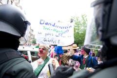 G20, Gipfel, Demonstrationen, (Bild: Keystone)