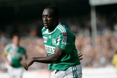 Alex Tachie-Mensah wechselte 2002 von Neuchâtel Xamax zum FC St.Gallen. (Bild: Trix Niederau)