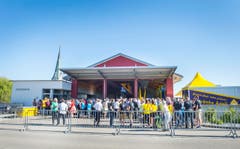 Empfang Grossratspräsidentin Heidi Grau (Bild: Andrea Stalder)