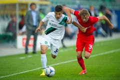 Roberto Rodriguez wirbelt auf der Aussenbahn. (Bild: Michel Canonica)