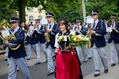 Impressionen vom Eidgenössischen Blasmusikfest St. Gallen (Bild: Ralph Ribi)