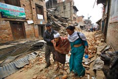 APTOPIX Nepal Earthquake (Bild: Keystone)