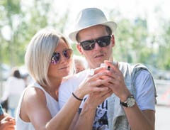 Herbert Grönemeyer gibt ein Konzert in der AFG Arena. (Bild: Andrea Stalder)
